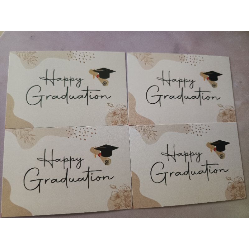 Jual Kartu Ucapan HAPPY GRADUATION | Shopee Indonesia