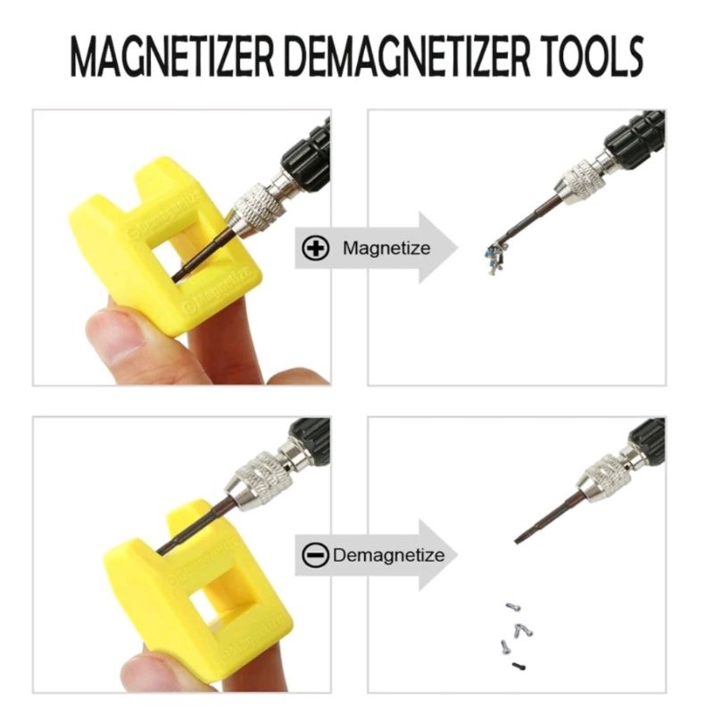 Jual PEMBUAT MAGNET UNTUK UJUNG OBENG DAN PENGHILANG EFEK MAGNET