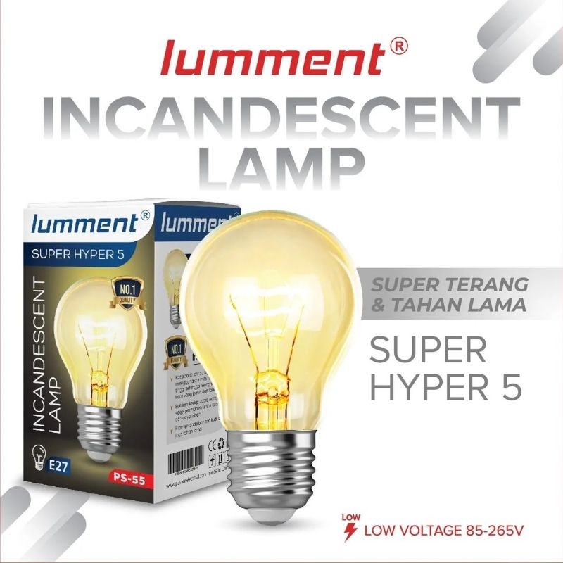 Jual Lumment Lampu Pijar 5 Watt - Cahaya Kuning | Shopee Indonesia
