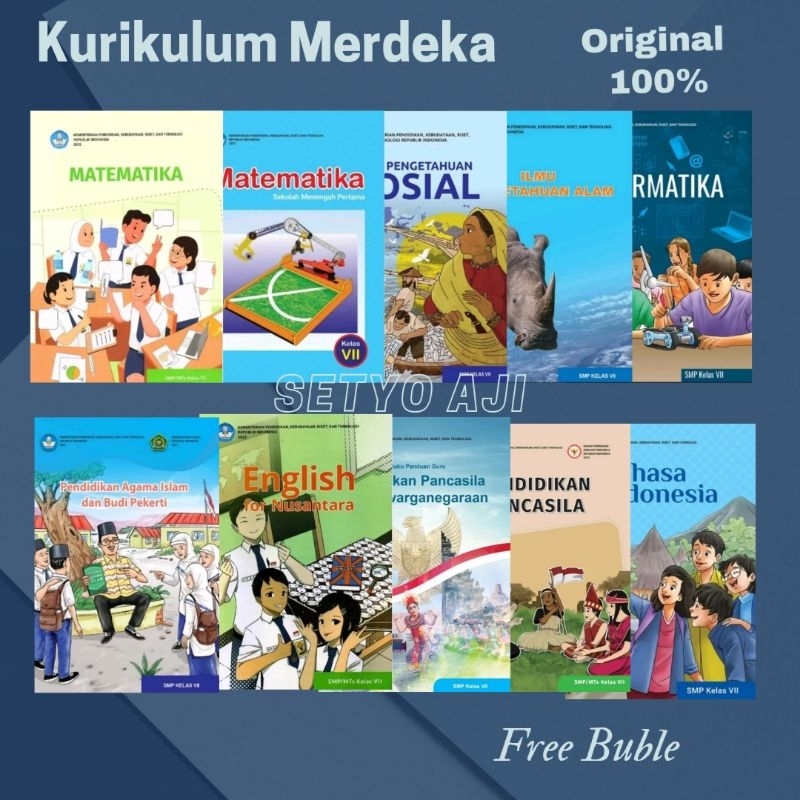 Jual Buku Siswa Diknas SMP Kelas 7 Kurikulum Merdeka Diknas | Shopee ...