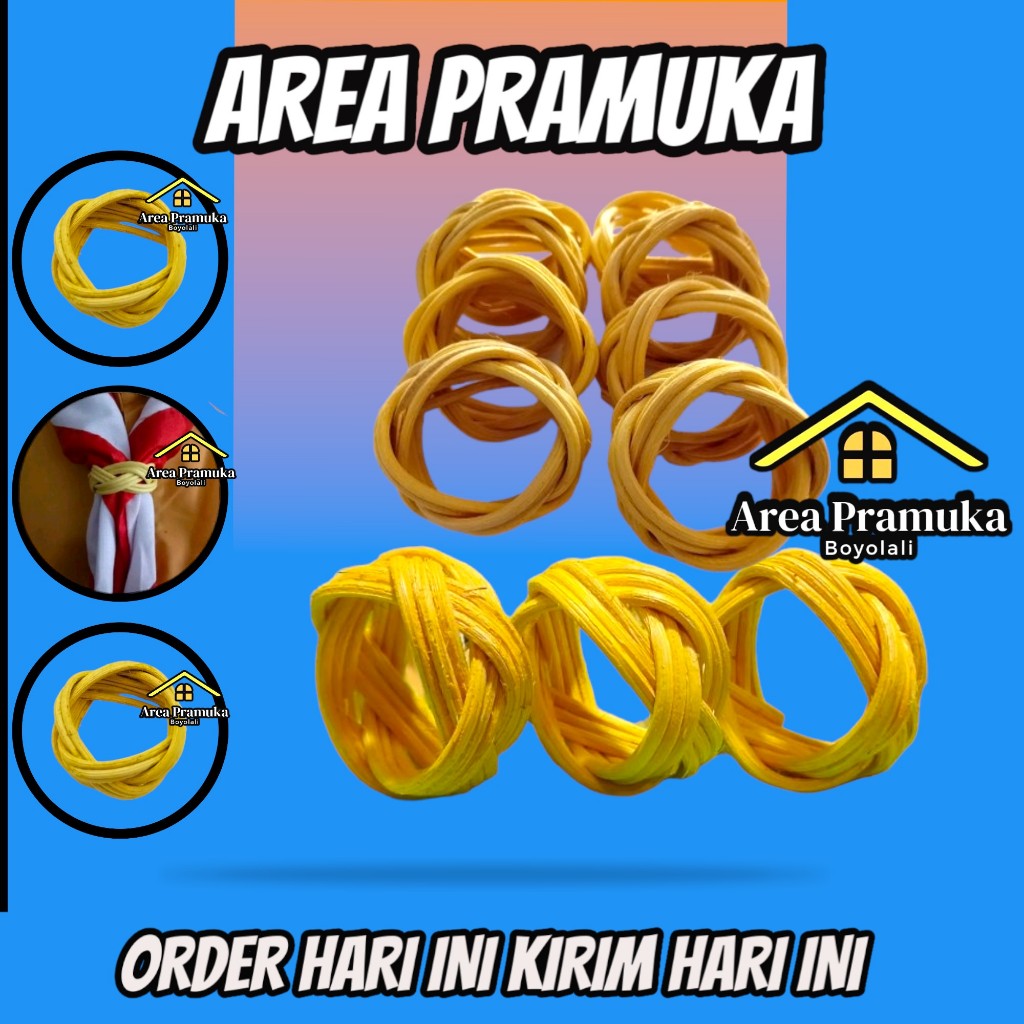 Jual Ring rotan / ring kacu pramuka rotan ( bijian ) | Shopee Indonesia