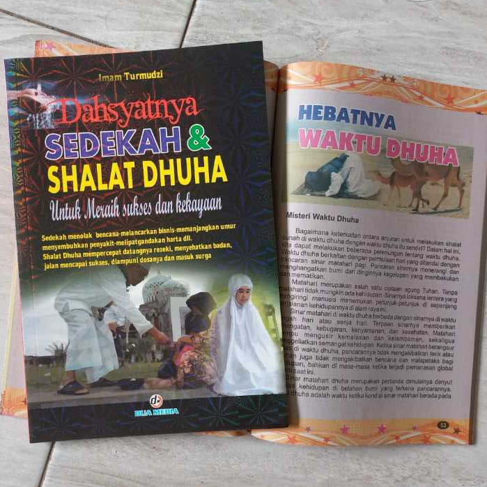 Jual Buku Dahsyatnya Sedekah Dan Shalat Dhuha Full Colour Bergambar ...