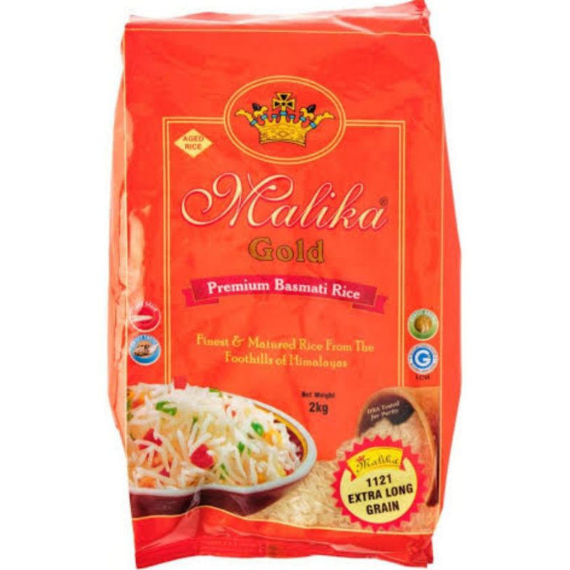 Jual Malika Gold Basmati Rice 2kg | Shopee Indonesia
