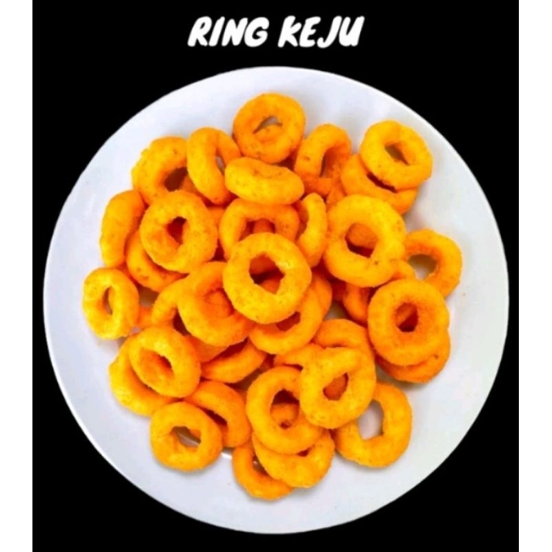 Jual Snack Ring Rasa Keju/ Snack Ring Cincin Keju/ Ring Smax Keju ...