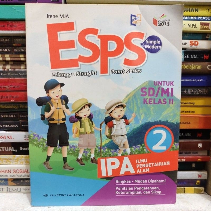 Jual ESPS IPA Kelas 2 SD Kurikulum 2013 Revisi | Shopee Indonesia