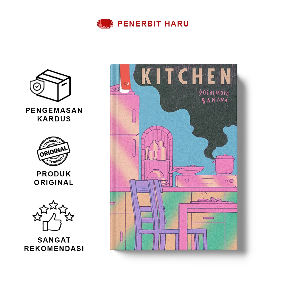 Jual Novel Kitchen Yoshimono Banana Penerbit Haru Buku Literatur ...