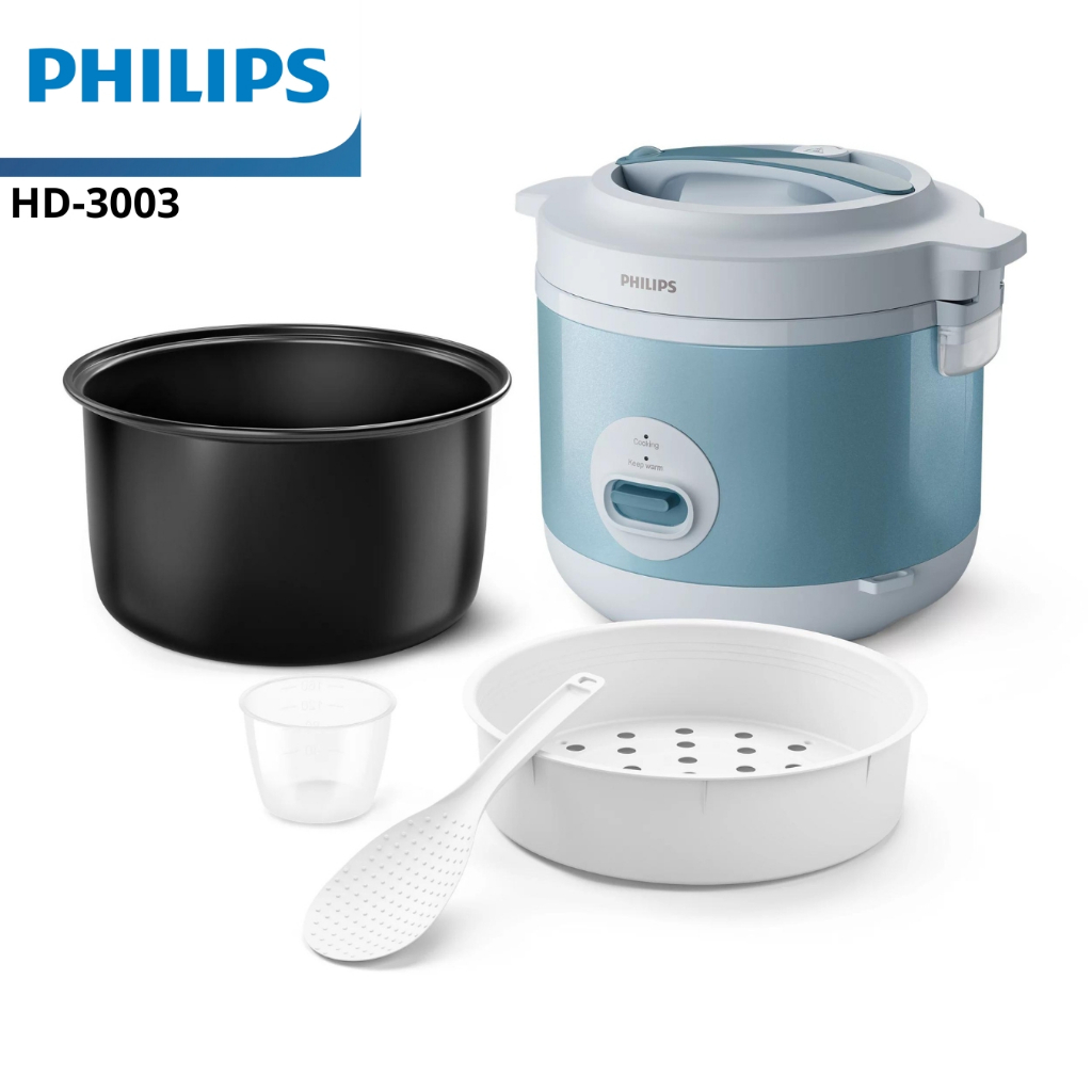 Jual Philips Rice Cooker HD 3003 Penanak Nasi 1.8 Liter Magic Com ...