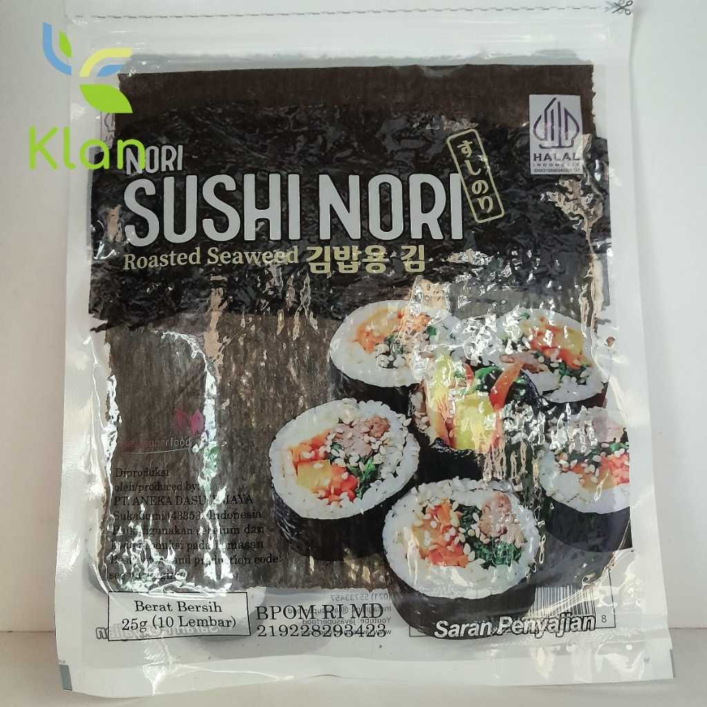 Jual Java Sushi Nori Gold Sushi Nori Seaweed Rumput Laut Sushi Nori Halal Gr Isi