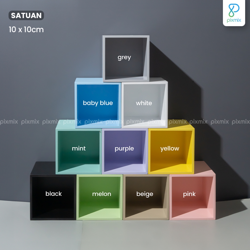 Jual Props Properti Foto Kubus Balok - Empty Box / Cube Boxes Pixmix ...