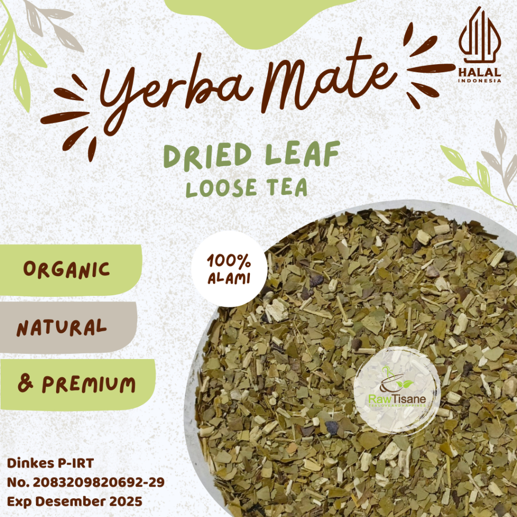 Jual RAW TISANE Yerba Mate Tea / Brazilian Yerba Mate / Mate Rancho ...