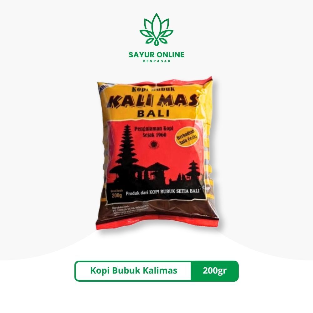 Jual Kopi Bubuk Kalimas 200gr - Sayur Online Denpasar | Shopee Indonesia