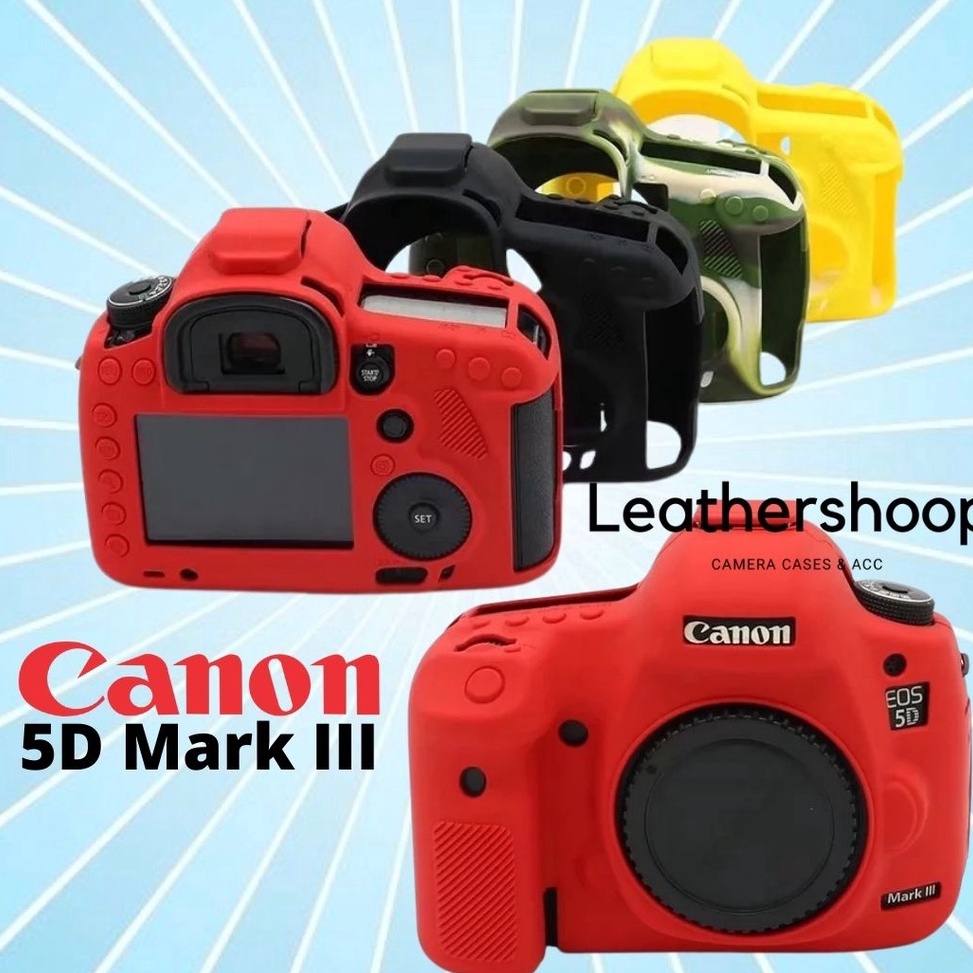 Jual Cover Canon EOS 5D Mark III 5D iii 5DMark 3 5DS 5DR Rubber ...