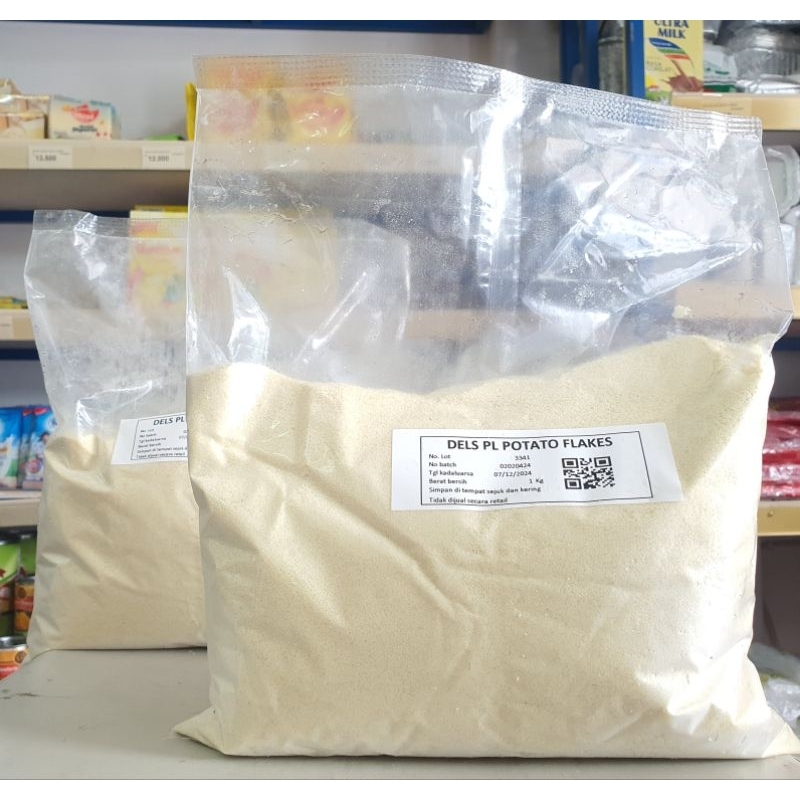 Jual Tepung Kentang Delisari 1Kg / Potato Flake Delisari 1Kg / Tepung ...