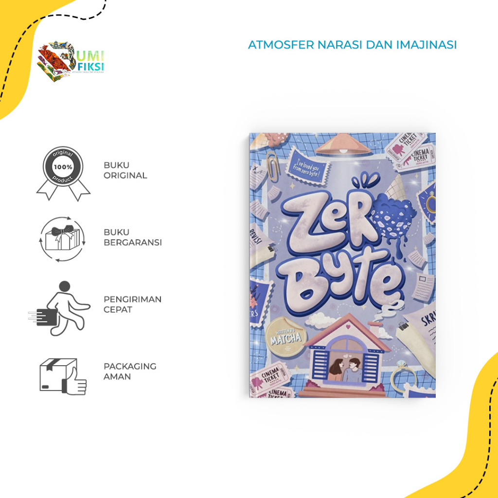 Jual Buku Novel Zero Byte - Matcha - Skuad - Bumifiksi | Shopee Indonesia