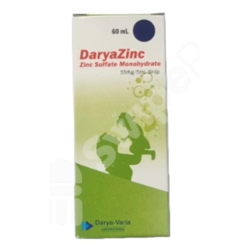 Jual DARYAZINC 60 ML Darya-Varia SIRUP 55 MG/5 ML DUS, Per BOTOL ...