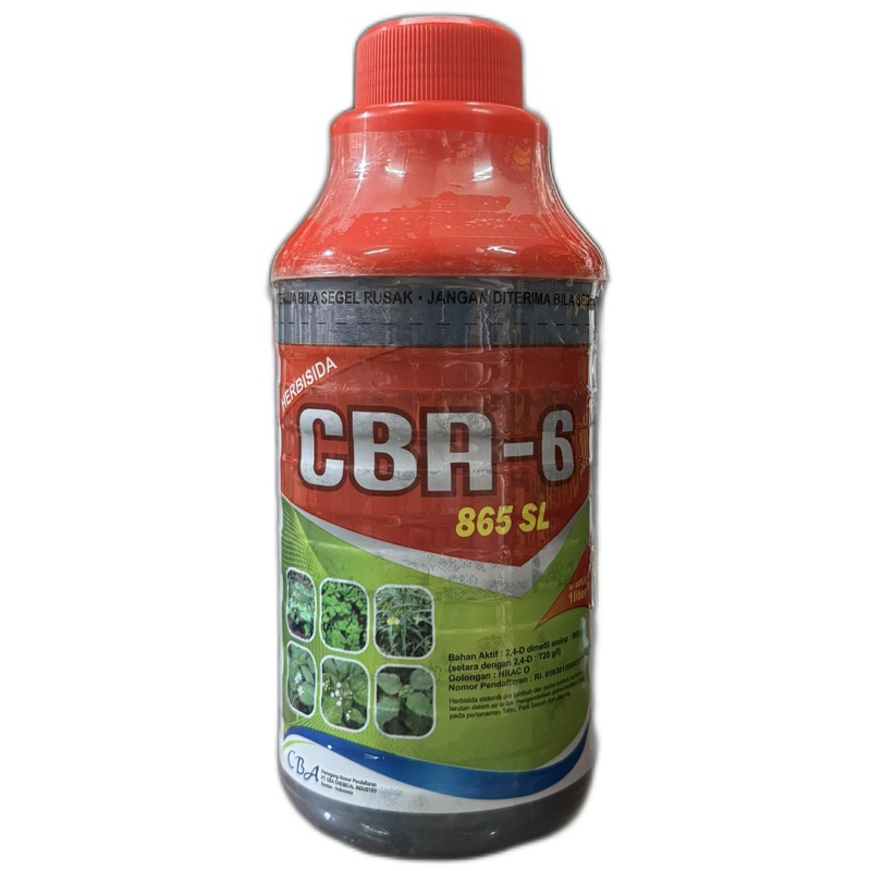 Jual Herbisida Cba 6 865 Sl 1 Liter Racun Gulma Daun Lebar Padi And Tebu