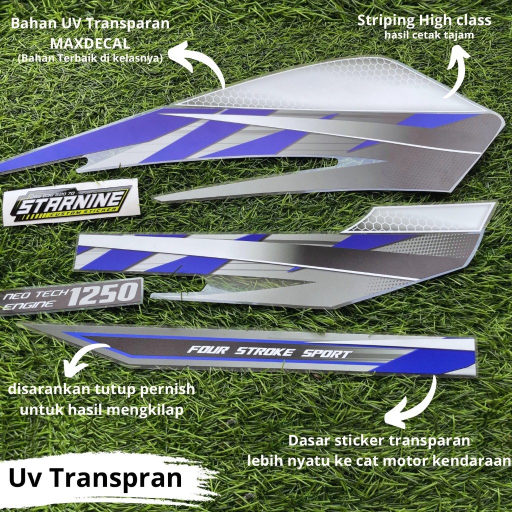 Jual striping GL simpel sticker gl hologram gl pro max kode SR - 29 ...
