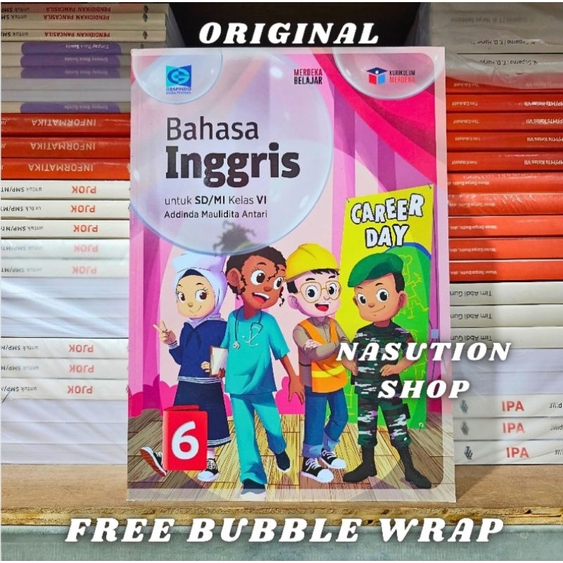Jual Buku Bahasa Inggris Kelas 1 2 3 4 5 6 SD/MI Grafindo Kurikulum ...
