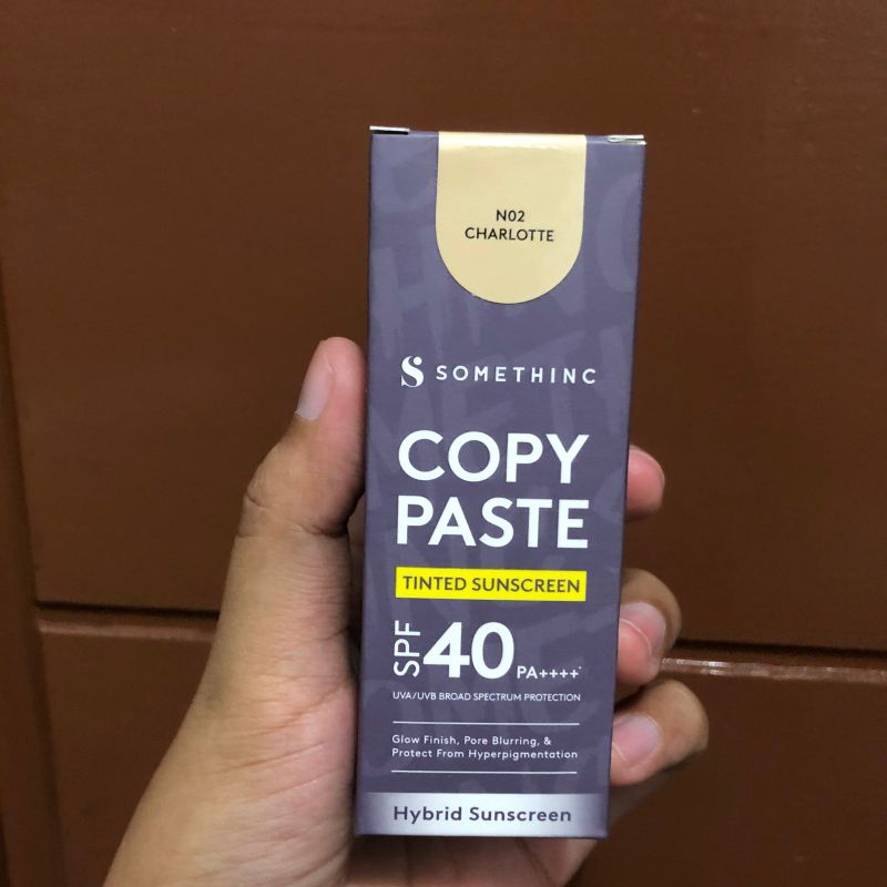 Jual SOMETHINC Copy Paste Tinted Sunscreen SPF 40 PA++++ - Skin Tint ...