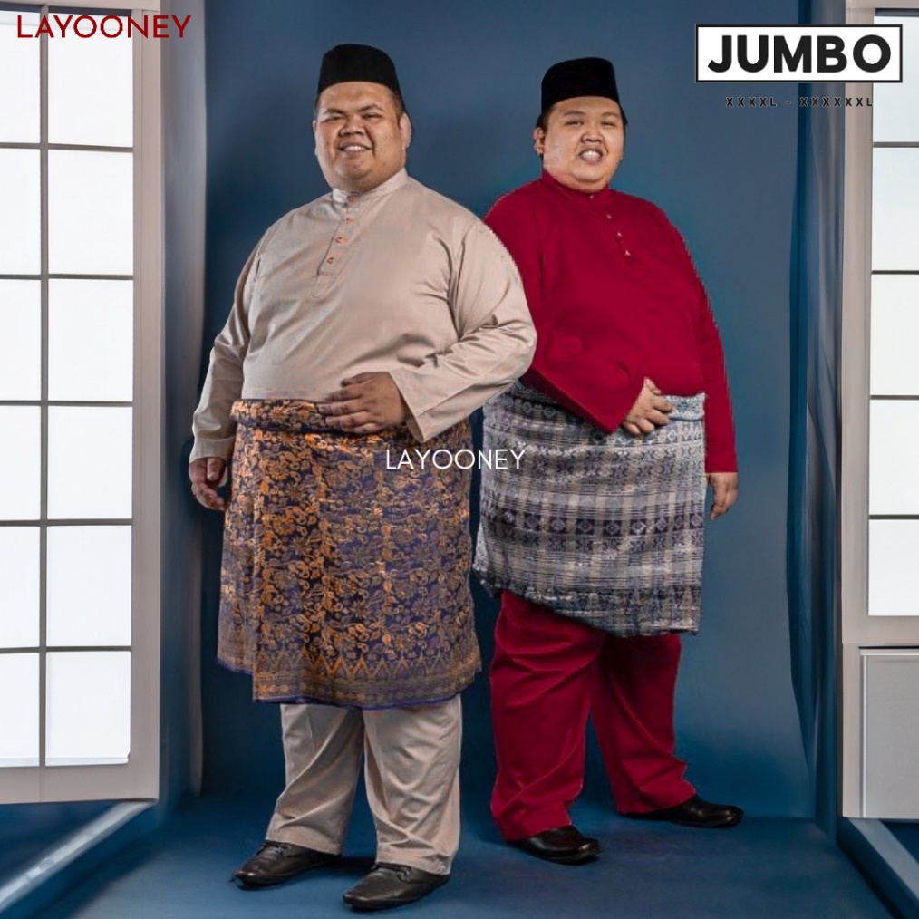 Jual ART X9A Baju Melayu Pria Teluk Belanga Cekak Musang Ukuran Jumbo ...