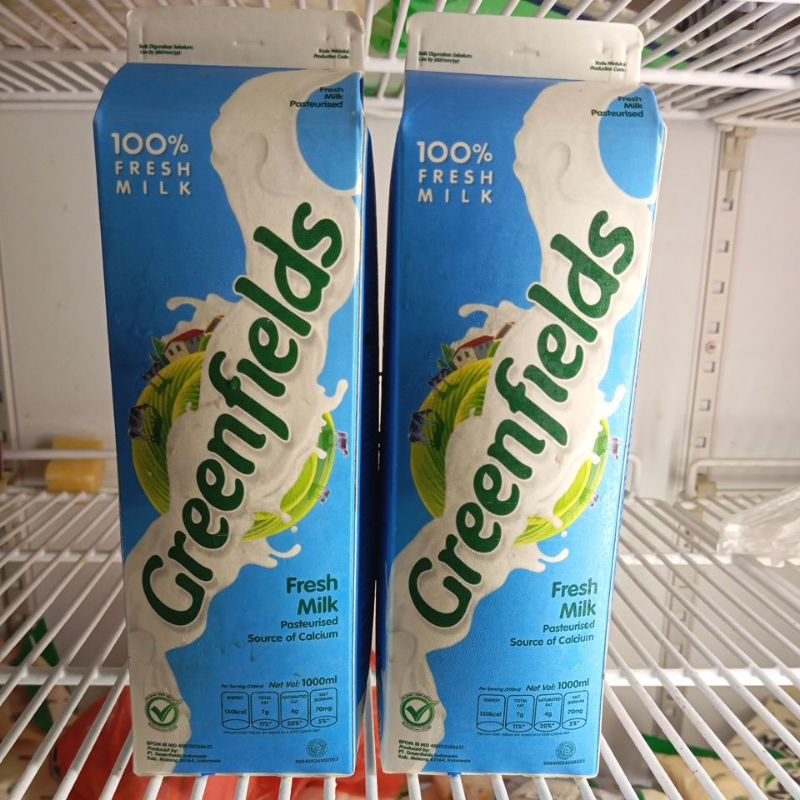 Jual Greenfield Fresh Milk 1000ml (1liter) Shopee Indonesia