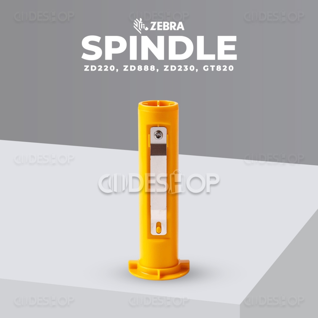 Jual Spindel Roller Zebra Core Ribbon 300 Meter ZD220 ZD888 ZD230 ...