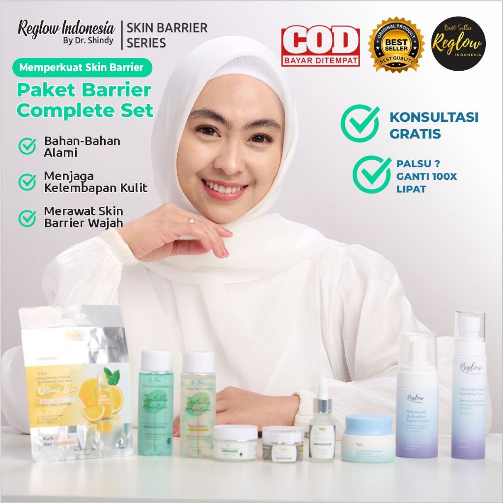 Jual NEW PRODUK Paket Skin Barrieruntuk mengatasi Kulit Wajah Aman ...