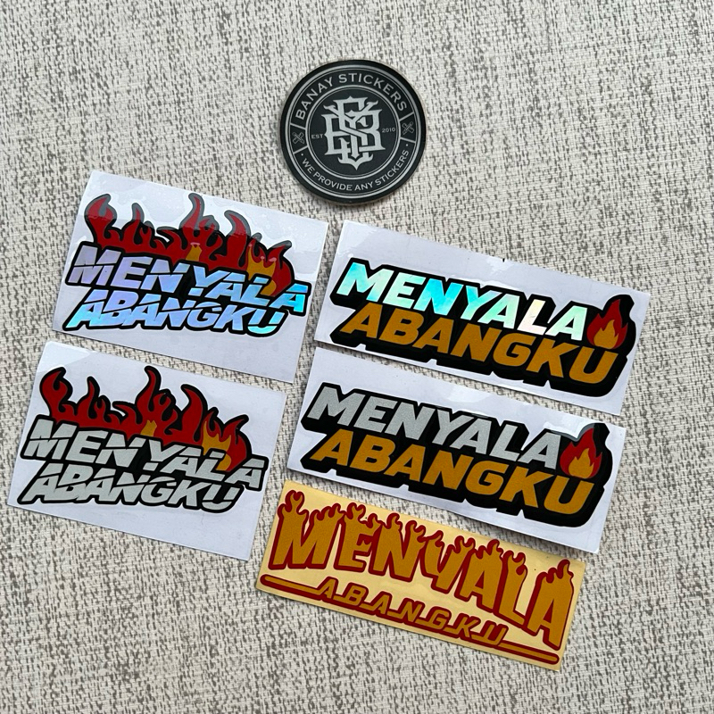 Jual Sticker Stiker Menyala Abangku Cutting | Shopee Indonesia