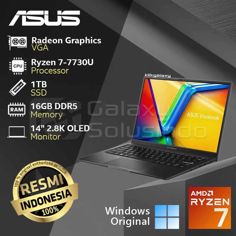 Asus S1405YA-LY008W 14'' - AMD Ryzen 7 7730U 2 GHz - AMD Radeon