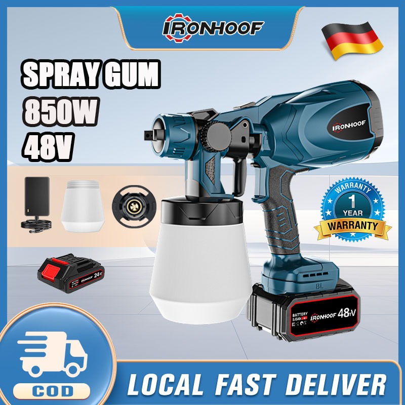 Jual 24V/48V Alat Semprot Cat Electric Spray Gun mesin cat semprot