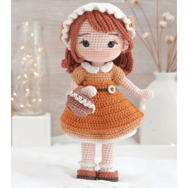 Jual Boneka Rajut Amigurumi Zoey Doll | Shopee Indonesia