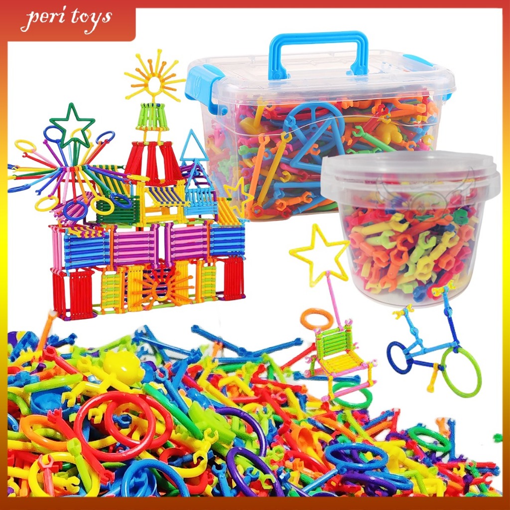 Jual Mainan Edukasi Anak/Mainan Block/Block Stick/Building Block Stick ...