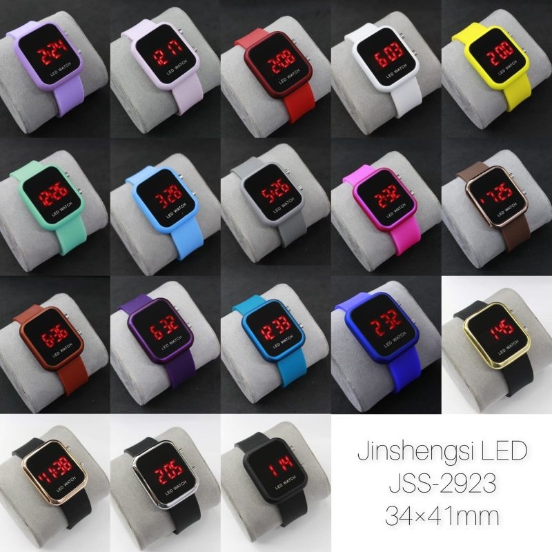 Jual Jam Led watch Jinshengsi jss 2923 free gift box | Shopee Indonesia