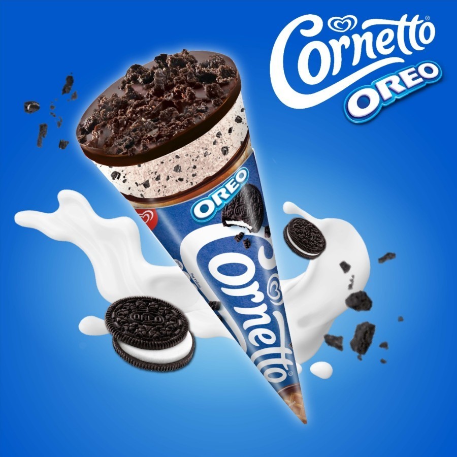 Jual Cornetto Disc Oreo Es Krim Ice Cream Wall s Shopee Indonesia