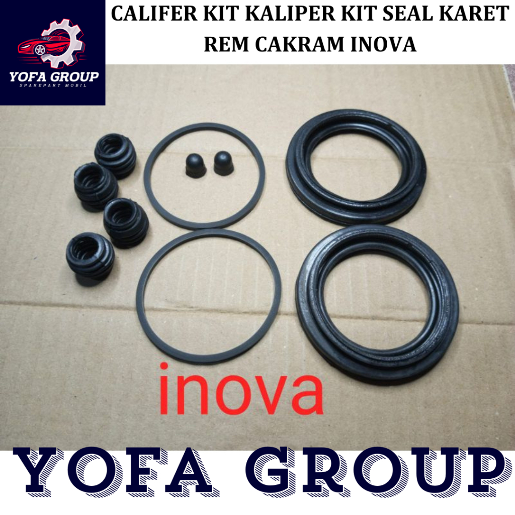 Jual SPAREPART MOBIL CALIFER KIT KALIPER KIT SEAL KARET REM CAKRAM ...