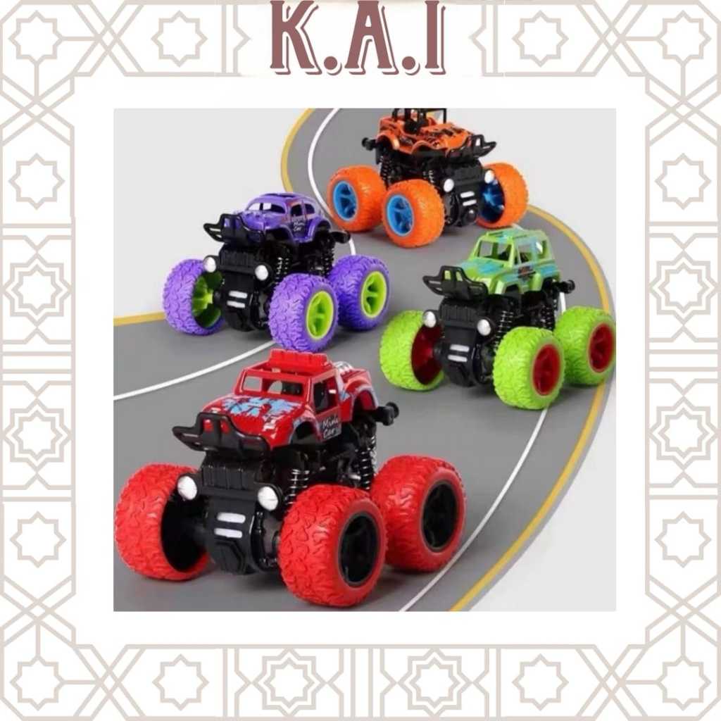 Jual (K.A.I) 2019 Mainan Mobil Anak Monster Zap Jip Off Road 4 Drive ...
