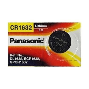 PILA CR1632 PANASONIC LITIO 3V CON U - Electronica Hobby