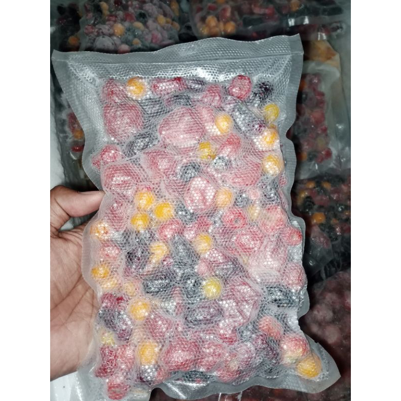 Jual 1/2KG MIXBERRY 4 RASA | STROBERY,GOLDENBERRY,RASPBERRY,BLACKBERRY ...