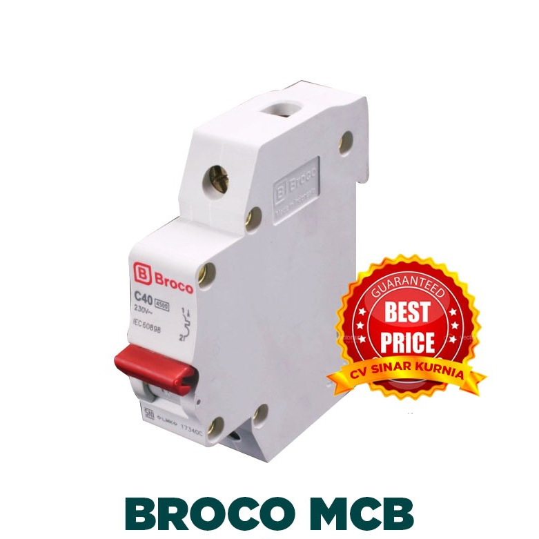 Jual Mcb Broco A A A A A A A A A Ampere Broco Mcb Ori Murah Shopee