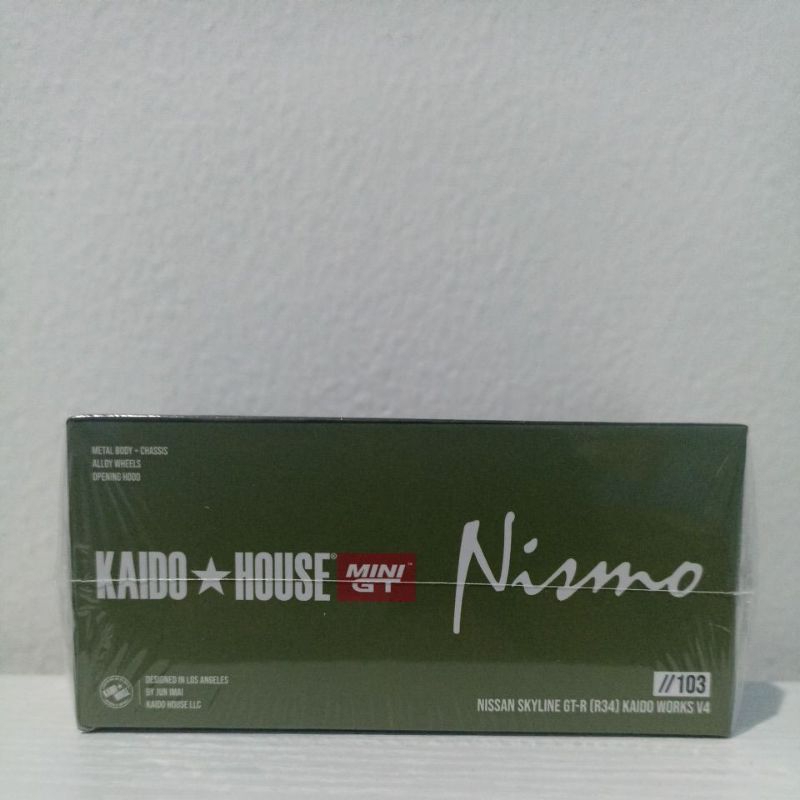 Jual Minigt Kaudo House GT-R R34 Nismo V4 | Shopee Indonesia