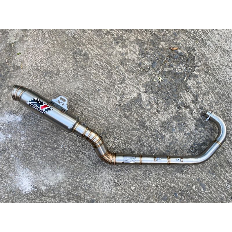 Jual knalpot racing MX king Malaysia Stell Original X1 Speed Slinser ...