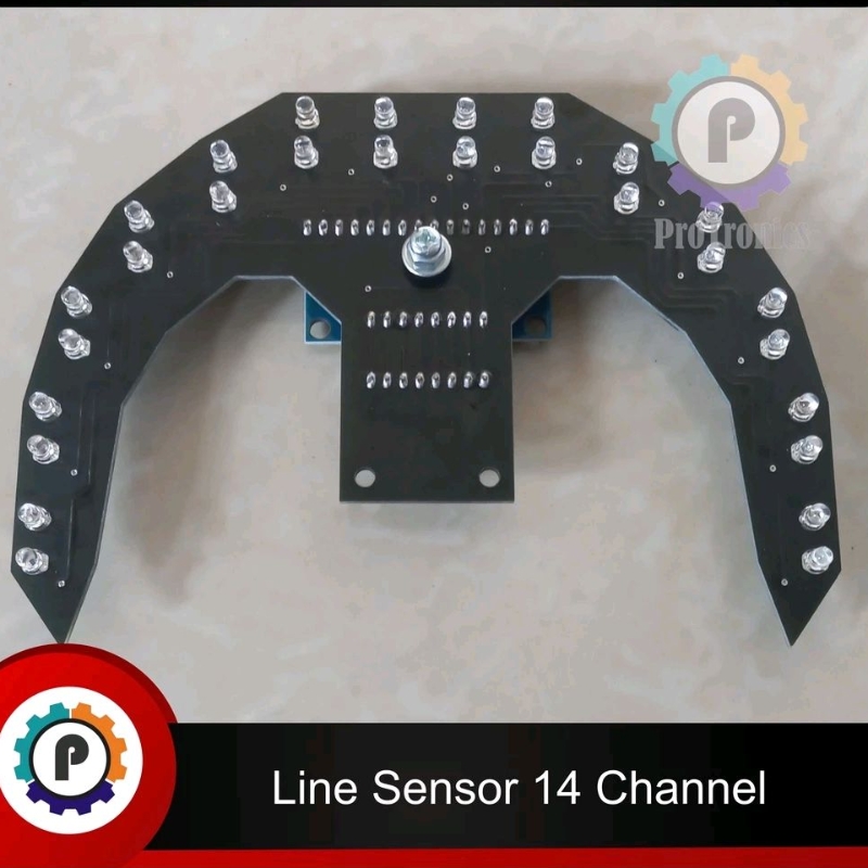 Jual Line Tracking Sensor Robot Line Follower Line Tracer 14 Channel ...