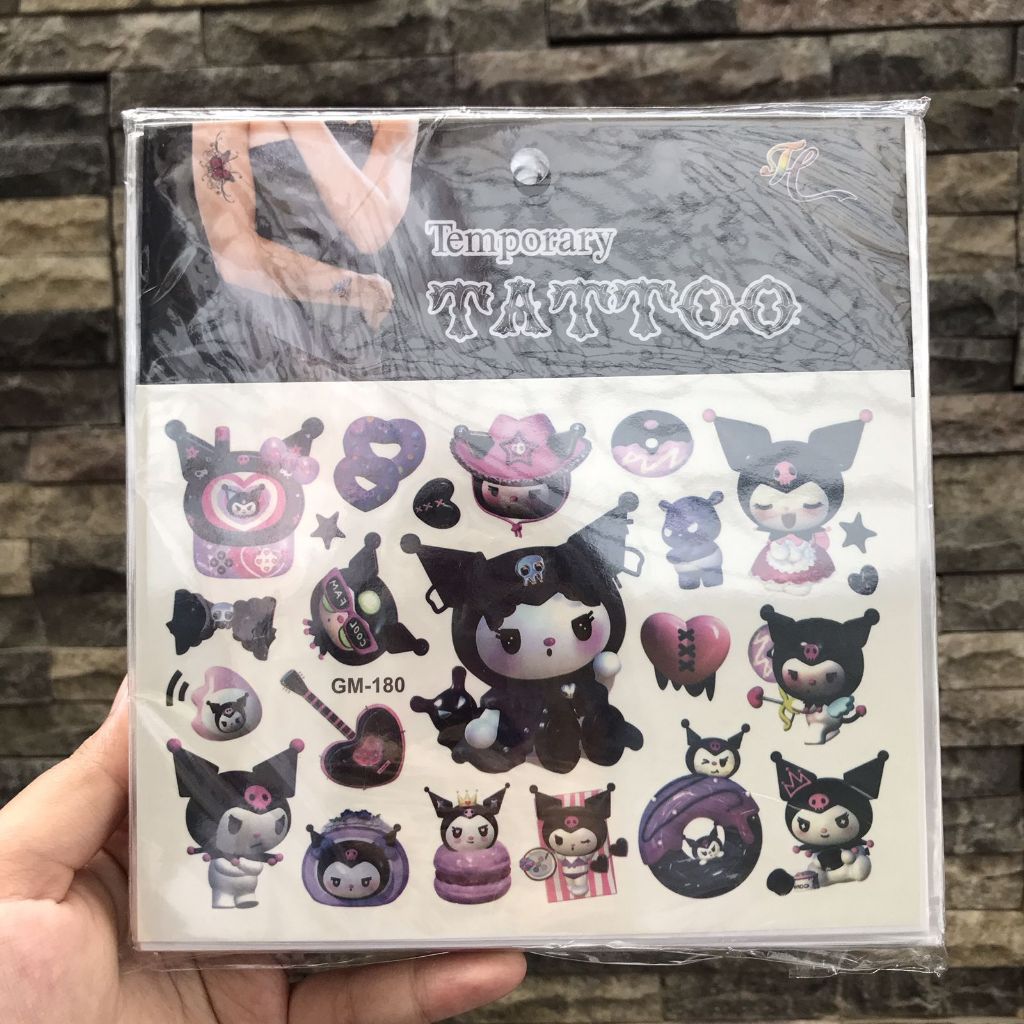Jual TATTOO ANAK MAINAN ANAK STICKER KARTUN TEMPORER KARAKTER SANRIO ...