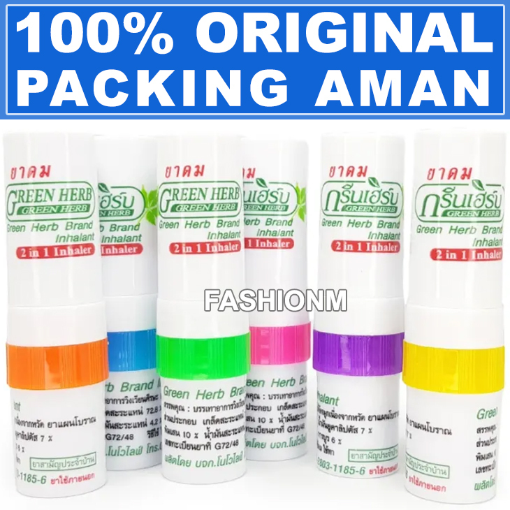 Jual Novolife Green Herb Inhalant 2 in 1 Inhaler Hidung Tersumbat ...
