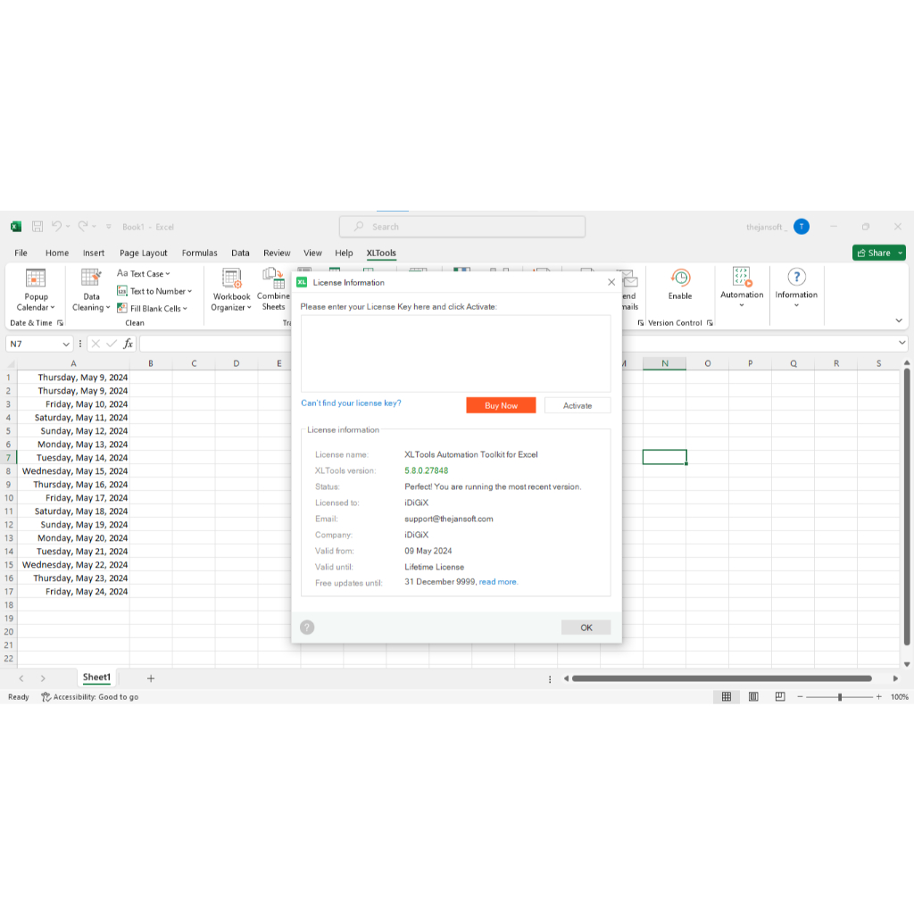 Jual XLTools Software Kinerja Excel yang Lebih Efisien | Shopee Indonesia