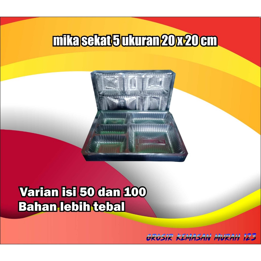 Jual Pcs Mika Samir Kotak Nasi Ukuran X Mika Kotak Nasi