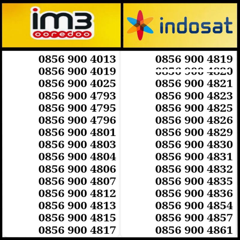 Jual Kartu Perdana Indosat IM3 4G/5G | Shopee Indonesia