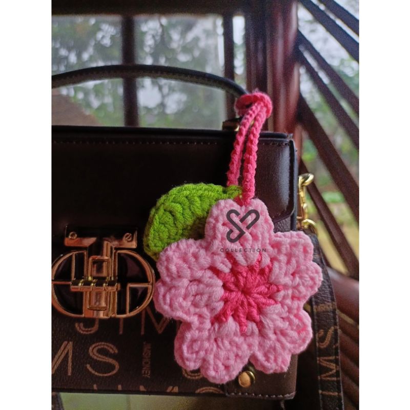 Jual GANTUNGAN KUNCI BUNGA SAKURA|SAKURA FLOWER KEYCHAINS | KEYCHAINS ...