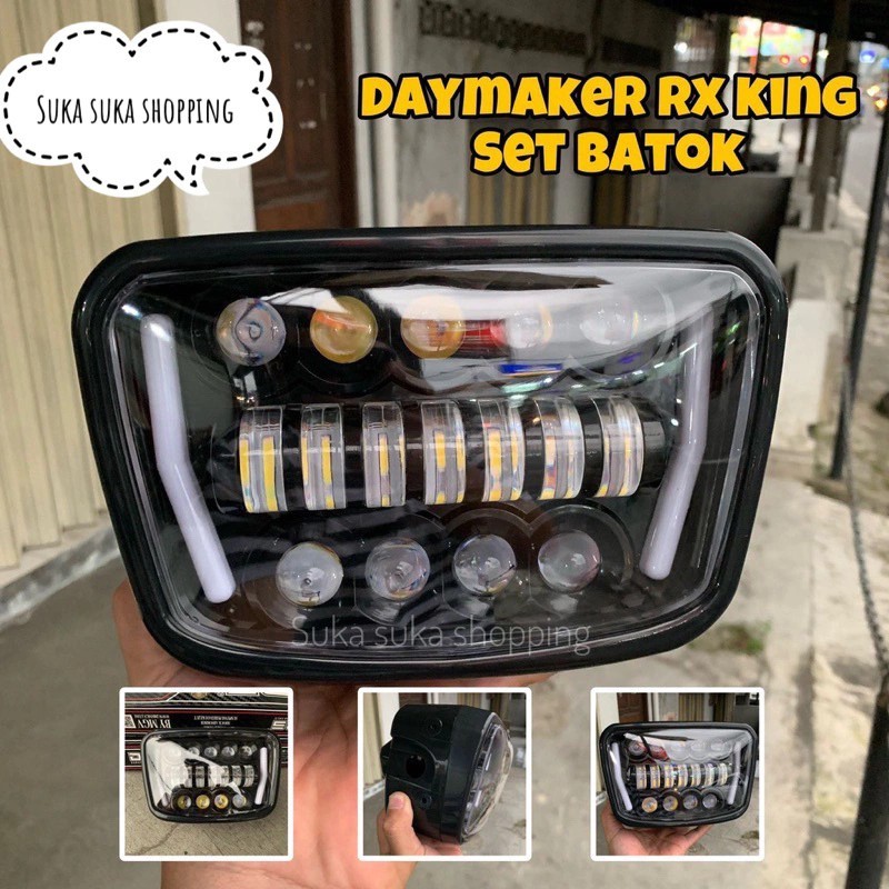Jual LAMPU LED DAYMAKER RX KING FULL SET TINGGAL PASANG NINE LUXIMOS ...