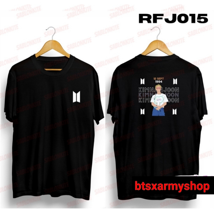 Jual (RFJ015) BAJU KAOS BTS / HOODIE SWEATER BTS MEMBER KIM NAMJOON ...